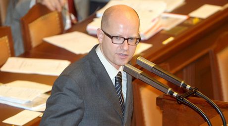 éf SSD Bohuslav Sobotka marn prosazoval, aby se o povinných majetkových piznáních hlasovalo po jménech. Koalice návrh socialist smetla.