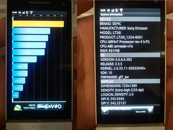 Sony Ericsson Xperia Nozomi LT26i