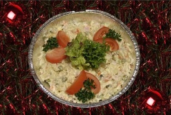  Bramborový salát s kurkumou