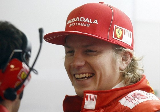 Kimi Räikkönen v týmu Ferrari v roce 2009.