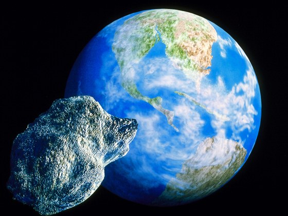 Asteroid, neboli planetka, je tleso vtí ne 100 metr. Celou Zemi by ván