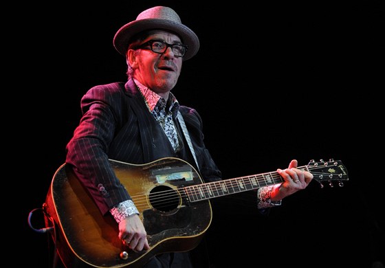 Elvis Costello koncertoval 4. 11. 2011 v praském Kongresovém centru