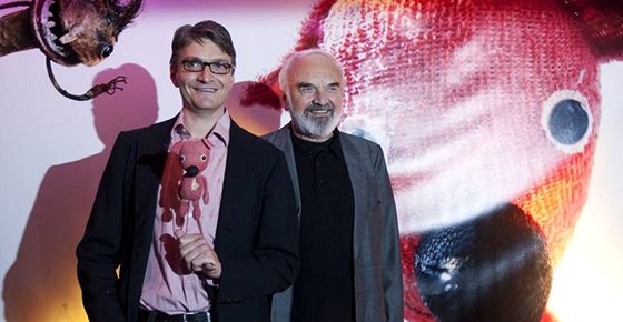 Z praské premiéry filmu Kuky se vrací - Jan a Zdenk Svrákovi