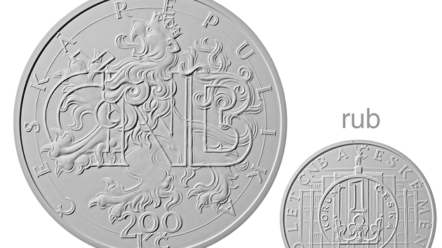 Návrh A - pamtní stíbrná mince, kterou eská národní banka vydá k výroí 20