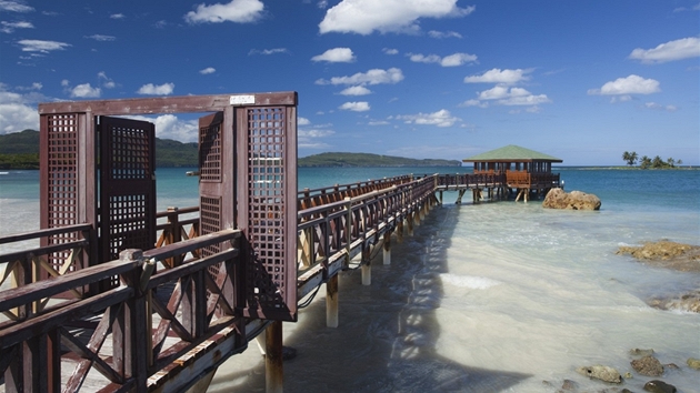 Dominikánská republika, poloostrov Samaná, Las Galeras, plá Playa Rincon 