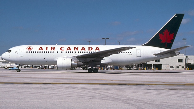 Boeing 767 Gimli Glider. Letoun byl vyazen z provozu po posledním letu 24.