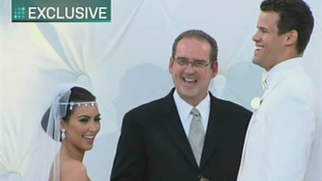 Kim Kardashianová a Kris Humphries se vzali 20. srpna 2011.