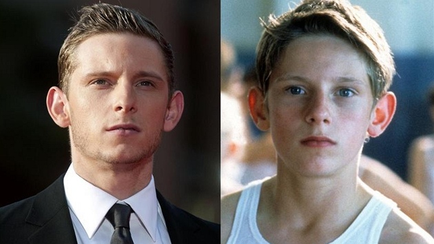 Jamie Bell v roce 2011 a v roce 2000