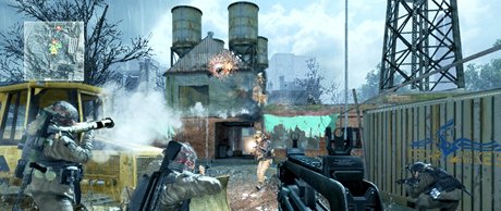 Obrázek z Modern Warfare 2, posledního titulu Call of Duty od dvojice West a Zampella