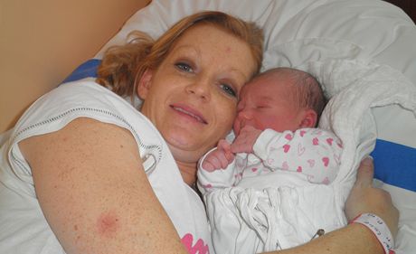 Ticetileté mamince Lucii Losové se 11. listopadu v 11 hodin 11 minut narodila