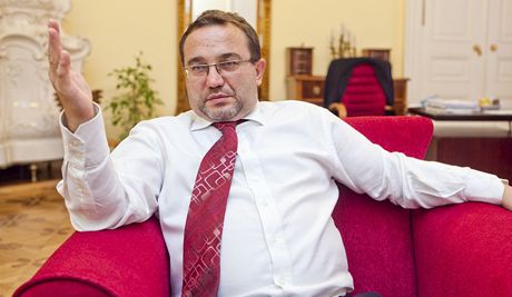 Ministr kolstv Josef Dobe (VV) pi rozhovoru pro iDNES.cz.