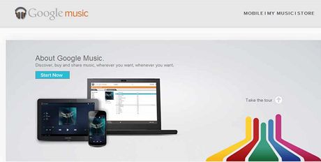 Google spustil slubu Music, která ale zatím není v esku. 
