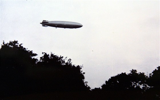Chebské letit zailo v roce 1939 pistání proslulé vzducholod Zeppelin.