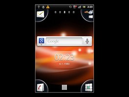 Sony Ericsson Live displej