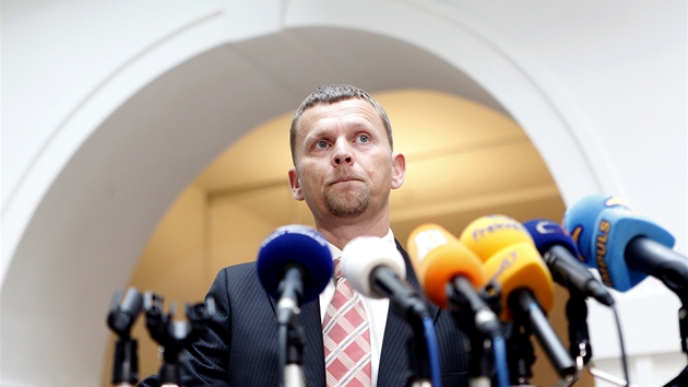 Michal Doktor oznamuje svj odchod z ODS (16. listopadu 2011)