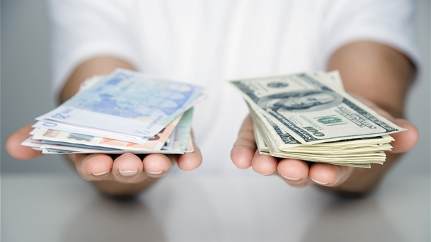 Americký dolar a euro Americký dolar a euro