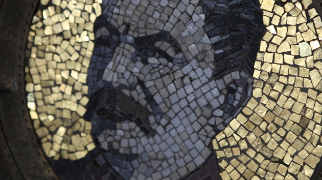 Stalinovu tvá najdete v muzeu doslova stokrát jinak - tentokrát jako mozaika.