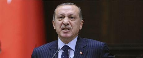 Turecký premiér Recep Tayyip Erdogan 