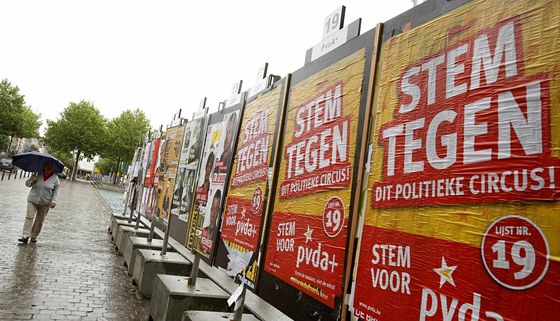 Pedvolební kampa v Belgii (9. ervna 2010)