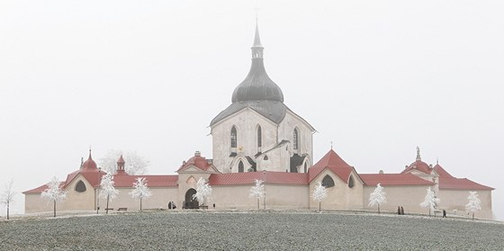 Kostel na Zelené hoe ve áe nad Sázavou, Santiniho vrcholné dílo.