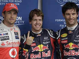 MY JSME BYLI NEJRYCHLEJ. Sebastian Vettel (uprosted) zajel nejrychlej as