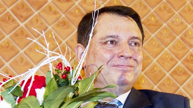 Jiří Paroubek po zvolení předsedou strany Národní socialisté - levice 21. Jiří Paroubek po zvolení předsedou strany Národní socialisté - levice 21.