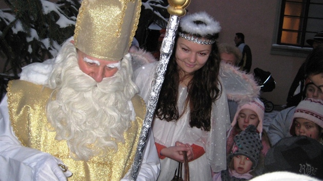 Mikulášská nadílka na Potštejně Mikulášská nadílka na Potštejně