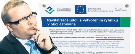 Ministrovo jméno je na cedulích údajn z informativního dvodu.