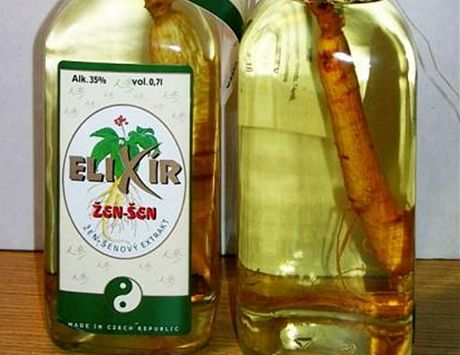 Elixr en-en Cena: 350 K za 0,7 l Alkohol podvan v malch dvkch