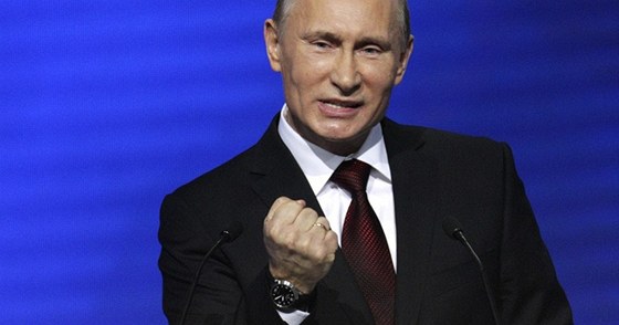 Ruský premiér Vladimir Putin (26. listopadu 2011)
