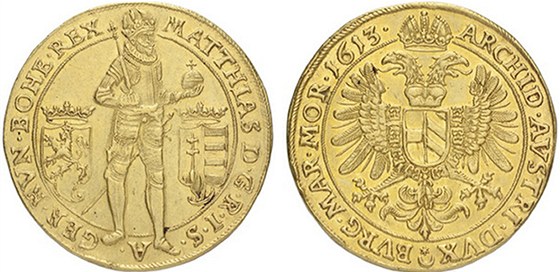Desetidukát z roku 1613 vydraený na numismatické za nejvyí cenu v historii