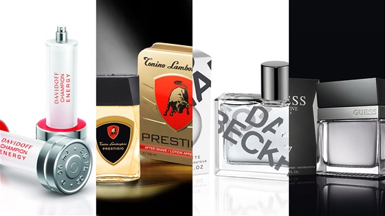 Pánské vn Davidoff, Lamborghini, Beckham, Guess