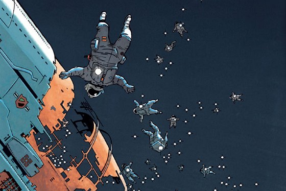 Joe Haldeman, Marvano: Vná válka (obálka komiksu)