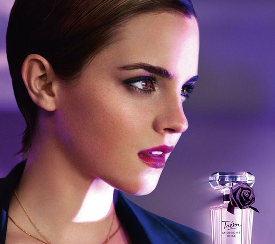 Emma Watsonová je tváí vn Trésor Midnight Rose, Lancôme.