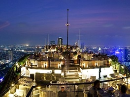 Ptihvzdikový hotel Banyan Tree v Bangkoku je oblíbený zejména pro