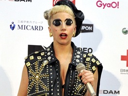 Americká zpvaka Lady Gaga na pedávání cen MTV Video Music Awards v Tokiu v