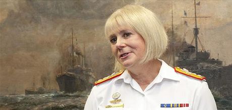 Australská admirálka Robyn Walkerová 