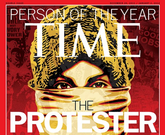 Osobností letoního roku se podle amerického asopisu Time stal protestující