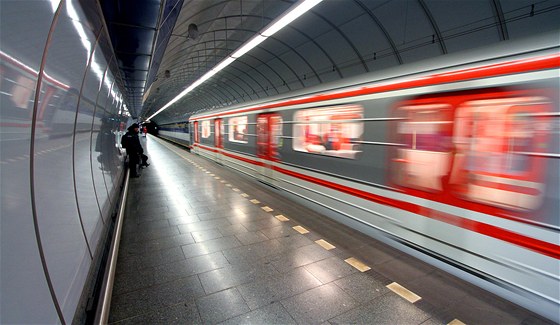 V úseku Kaerov - Letany metro jezdilo nepravideln. (Ilustraní foto)