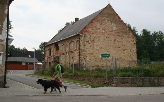 Sýpka v Rokytnici v Orlických horách ped rekonstrukcí