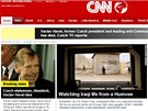 Tituln strana webovch strnek televize CNN v den mrt Vclava Havla (18.