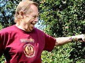 Václav Havel na Hrádečku v roce 2009