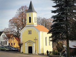 Nov opraven kaplika v obci Polkno na Jindichohradecku. Pamtka u je i