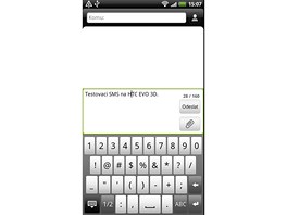Obrazovky HTC EVO 3D