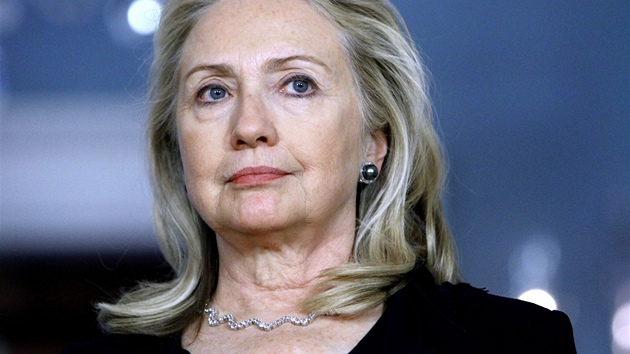 Americká ministryn zahraniních vcí Hillary Clintonová (18. prosince 2011)