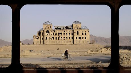 Trosky královského paláce u Kábulu (27. prosince 2011)