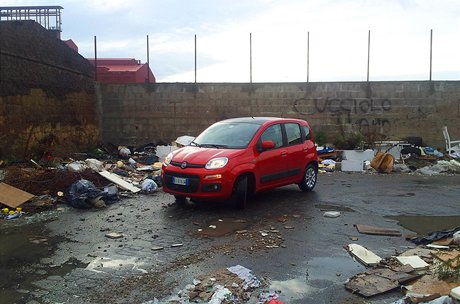 Fiat Panda v Neapoli