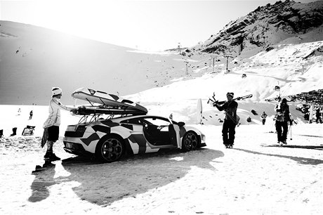 Lamborghini Gallardo Ski Transporter