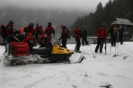 Turisté bloudili v údolí Bílého Labe, hledala je Horská sluba. Ilustraní foto