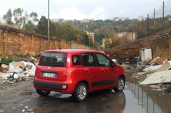 Fiat Panda v Neapoli